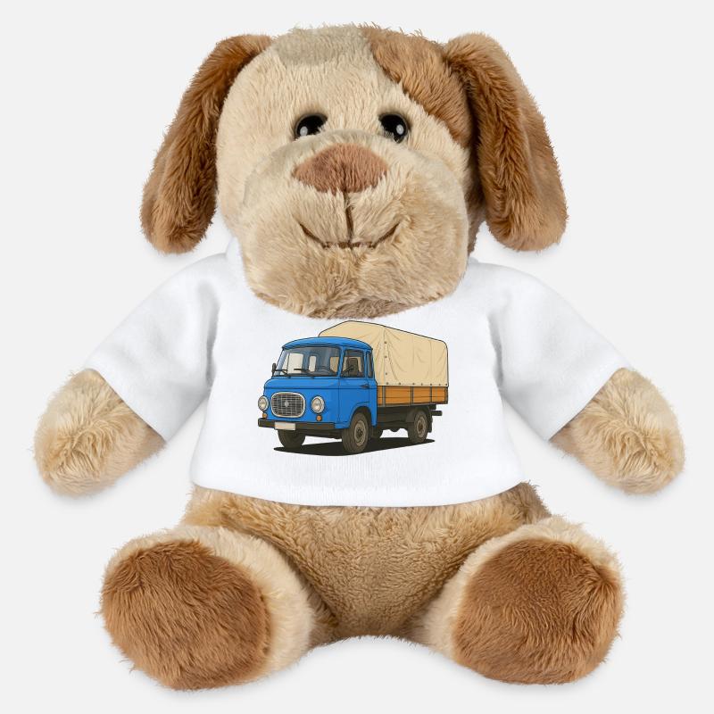 Ost-Pritsche - MiniFeet® Hund Helge - Weiß