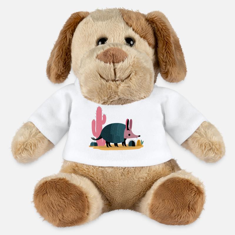 Armadillo – Cactus Vibes - MiniFeet® Dog Helge - white