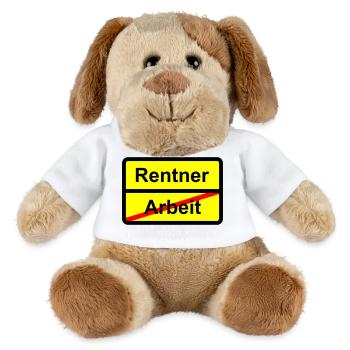 Kritische Melodie Rentner Arbeit - MiniFeet® Hund Helge - Weiß - Vorne