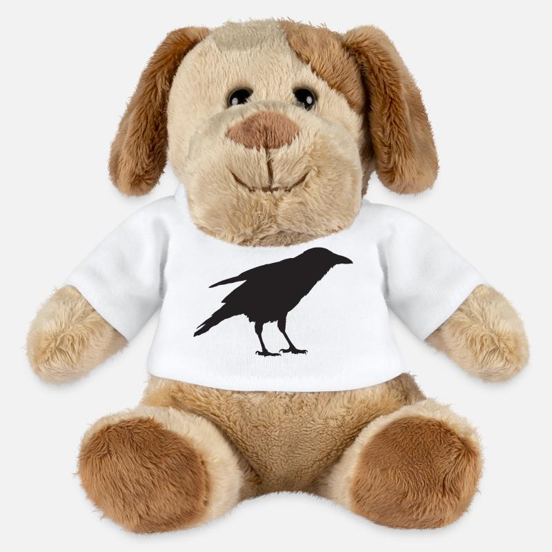Krähe II - MiniFeet® Hund Helge - Weiß