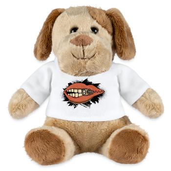 shut up - MiniFeet® Hund Helge - Weiß - Vorne