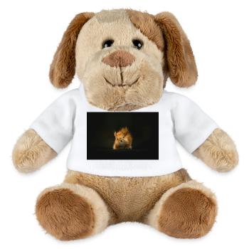 Fluffy Squirrel Ray of Hope - MiniFeet® Dog Helge - white - Front