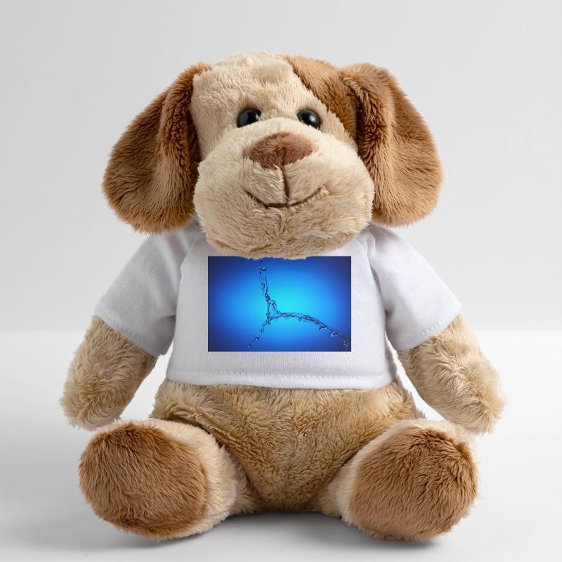 Éclaboussure d’eau bleue #2 Chien en peluche Helge MiniFeet®