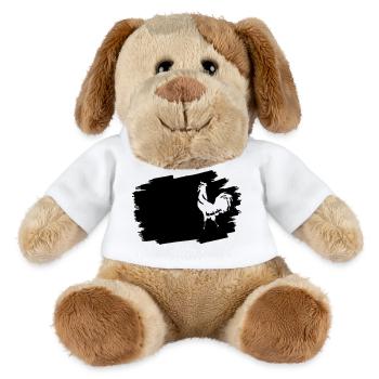 Midnight Glyphs Emblem - MiniFeet® Dog Helge - white - Front