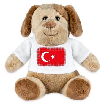 Turkey as Turkey - MiniFeet® Dog Helge - white - Front