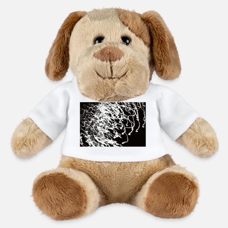 Lichtspiele 5 - Chien en peluche Helge MiniFeet® - blanc