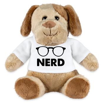 Brille Nerd - MiniFeet® Hund Helge - Weiß - Vorne