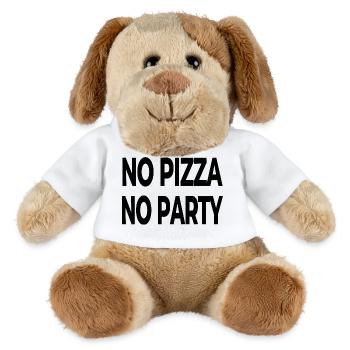Pizza - MiniFeet® Hund Helge - Weiß - Vorne