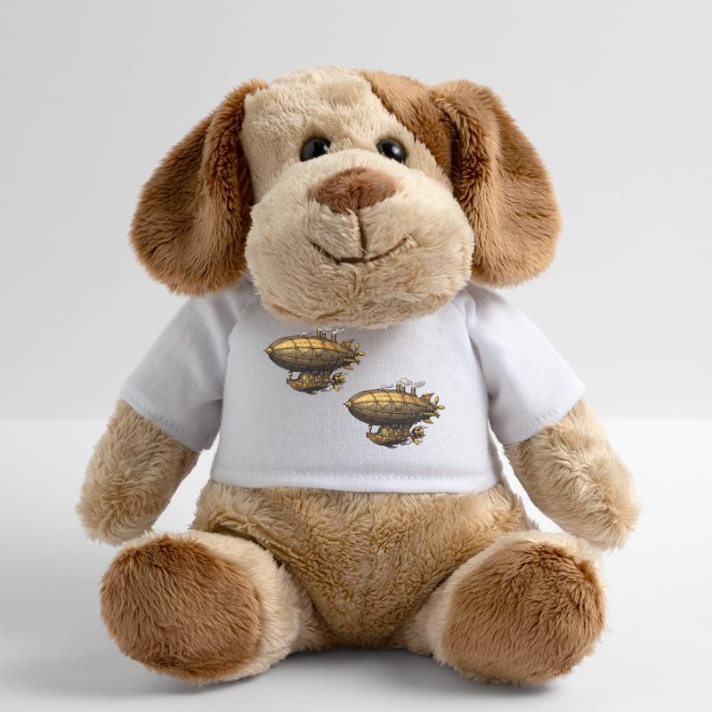 Zeppelin des dirigeables steampunk Chien en peluche Helge MiniFeet®