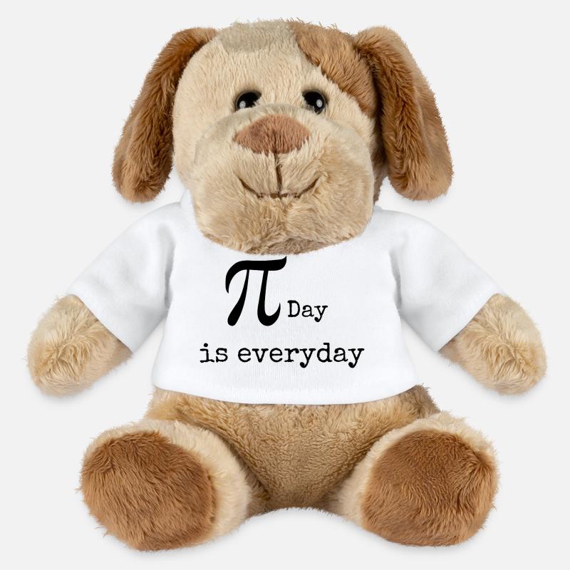 Math geek t-shirt - MiniFeet® Dog Helge - white