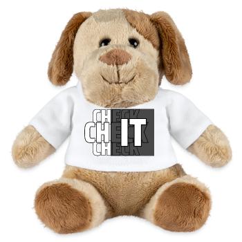 CHECK IT - MiniFeet® Dog Helge - white - Front