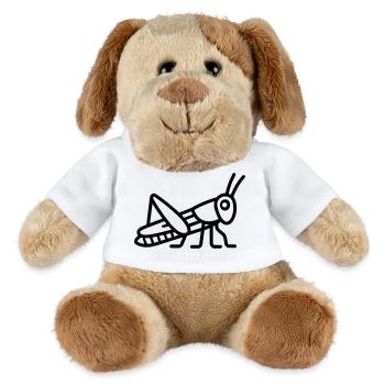 grasshopper - MiniFeet® Dog Helge - white - Front