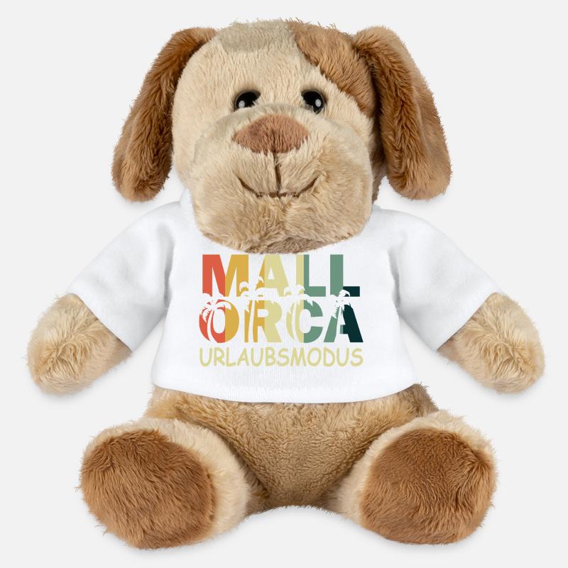 Mallorca, Urlaub - MiniFeet® Hund Helge - Weiß