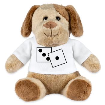 says - MiniFeet® Dog Helge - white - Front