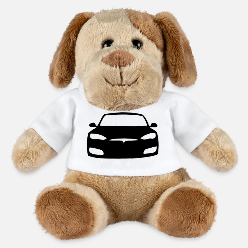 Model S Symbol - MiniFeet® Hund Helge - Weiß