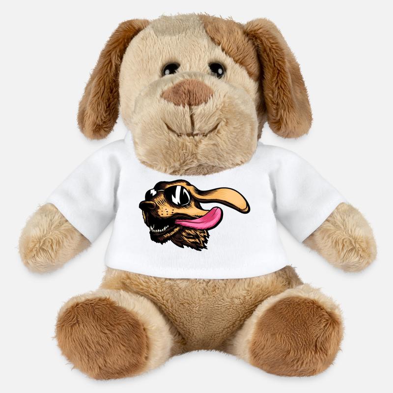 Hund Hunde - MiniFeet® Hund Helge - Weiß