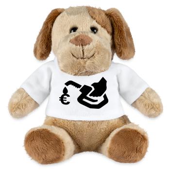 gas pump - MiniFeet® Dog Helge - white - Front
