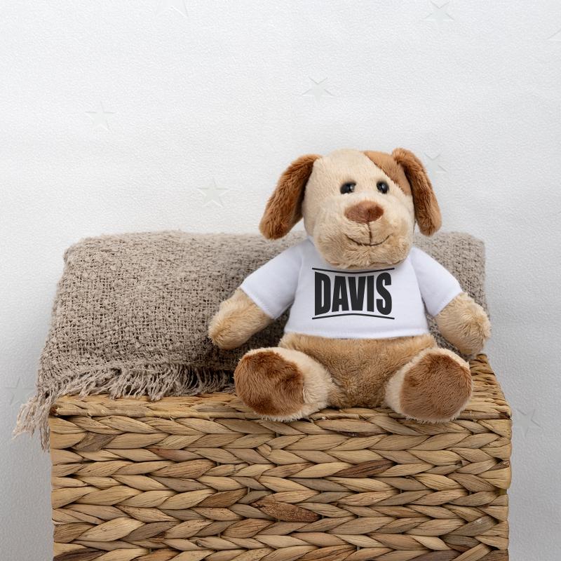 Idée cadeau t-shirt Davis Chien en peluche Helge MiniFeet®