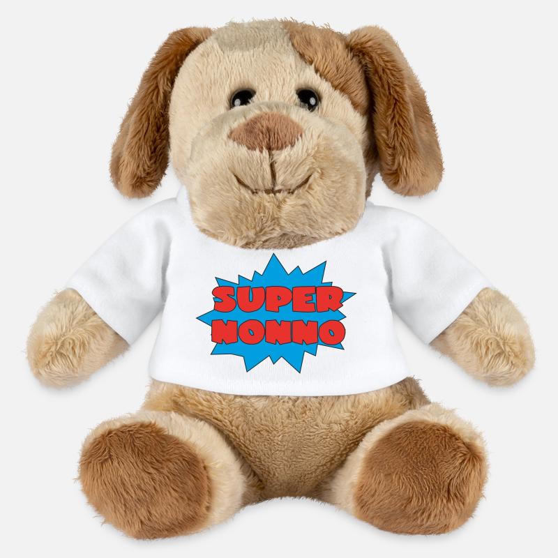 SUPER NONNO - MiniFeet® Dog Helge - white