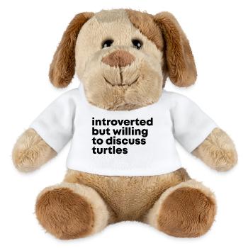 Schildkröte - MiniFeet® Hund Helge - Weiß - Vorne