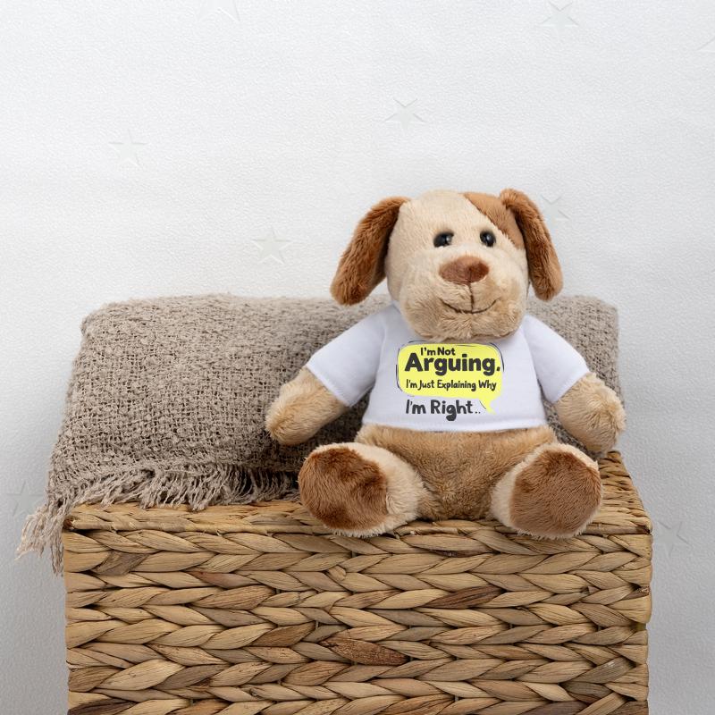 EXPLIQUANT Chien en peluche Helge MiniFeet®