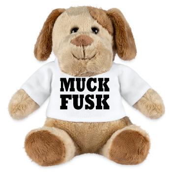 Muck fusk - MiniFeet® Hund Helge - Weiß - Vorne