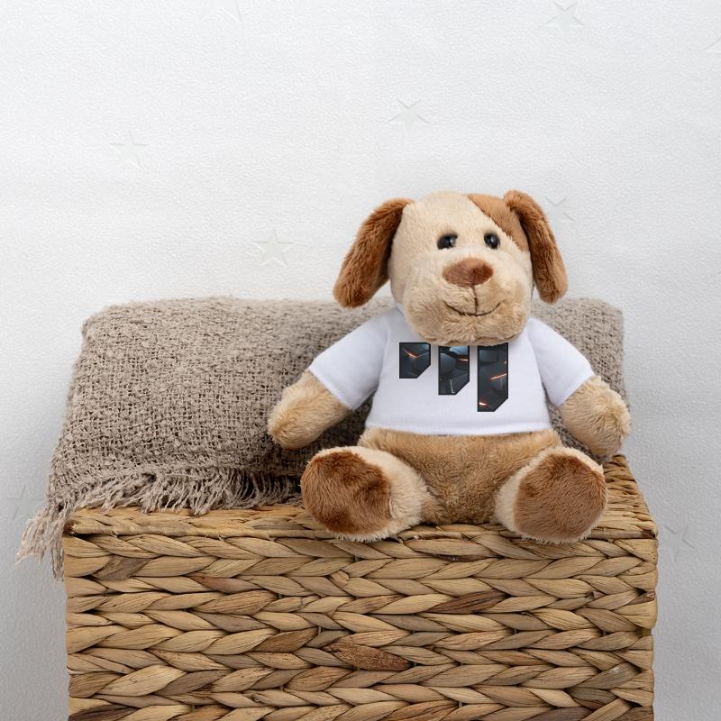 Futuristic Geometric Light Pattern MiniFeet® Dog Helge