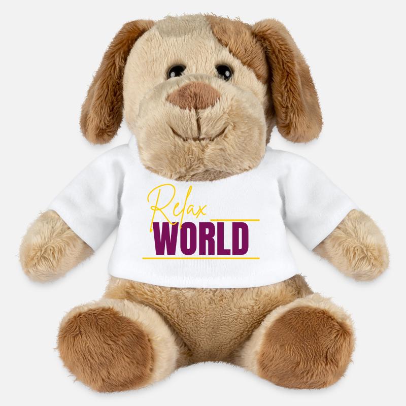 Relax world - MiniFeet® Dog Helge - white