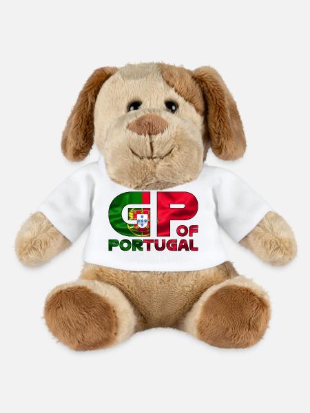 portugal_gp - MiniFeet® Dog Helge - white