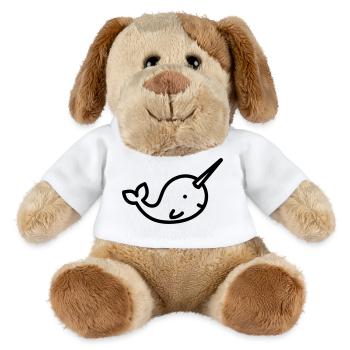 Narwal - MiniFeet® Hund Helge - Weiß - Vorne