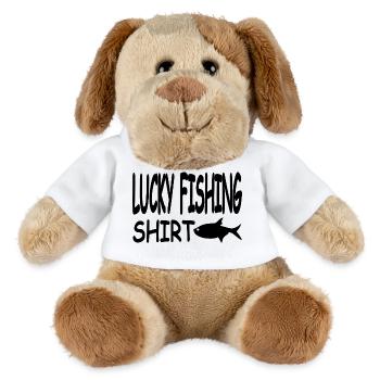Pêche - Chien en peluche Helge MiniFeet® - blanc - Devant