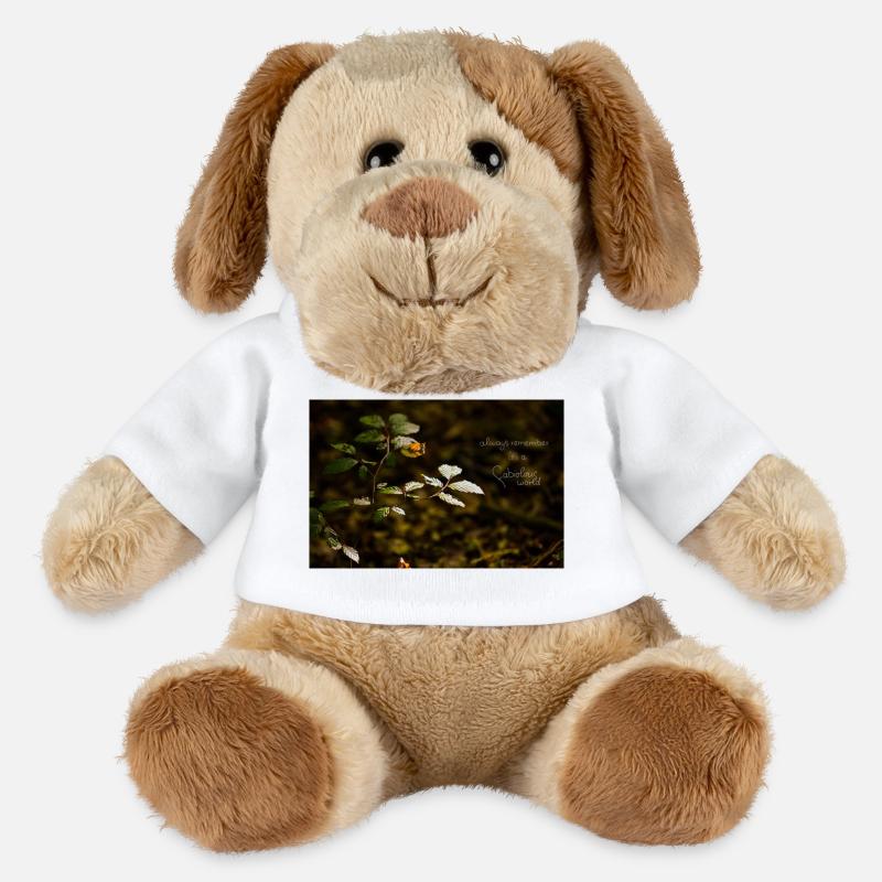 fabiolous world Forest tranquility - MiniFeet® Dog Helge - white