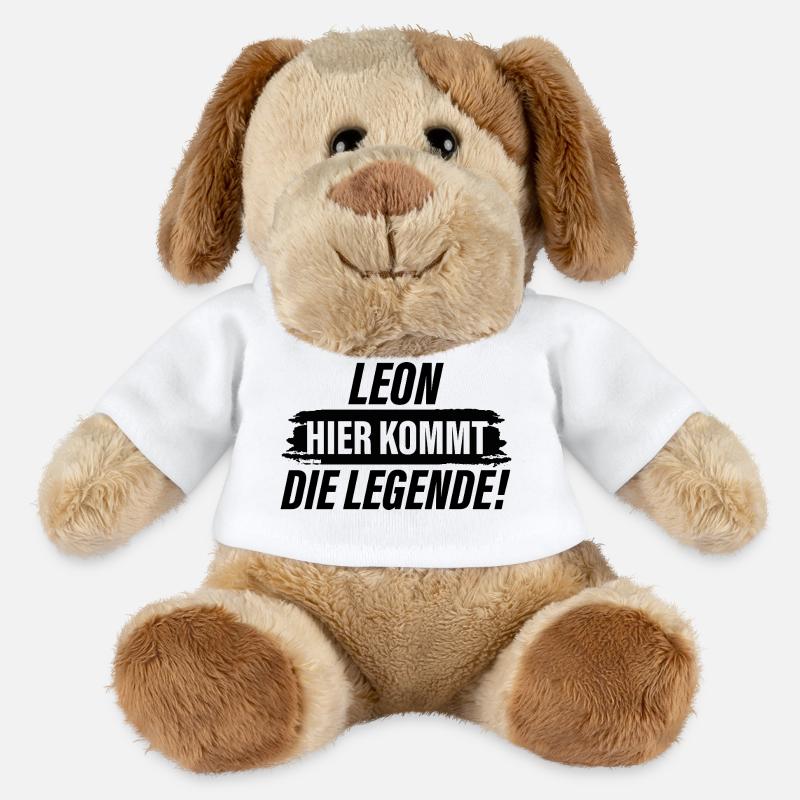 Leon, here comes the legend - MiniFeet® Dog Helge - white