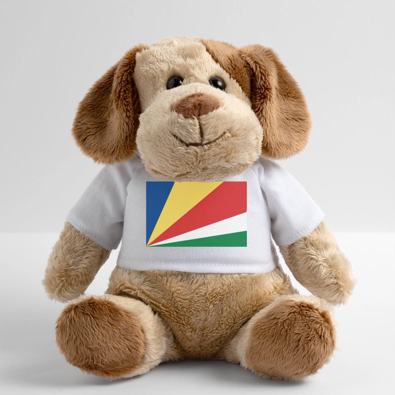 Bandes de géométrie de couleur Chien en peluche Helge MiniFeet®