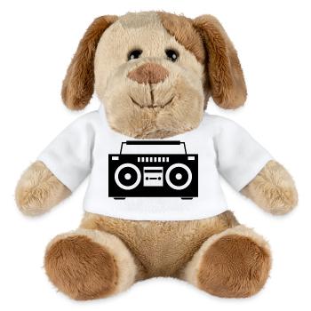 Boombox - MiniFeet® Dog Helge - white - Front