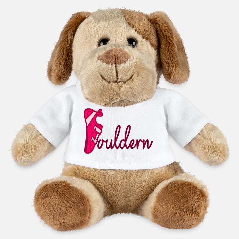 Hobby Bouldern Klettern - MiniFeet® Hund Helge - Weiß