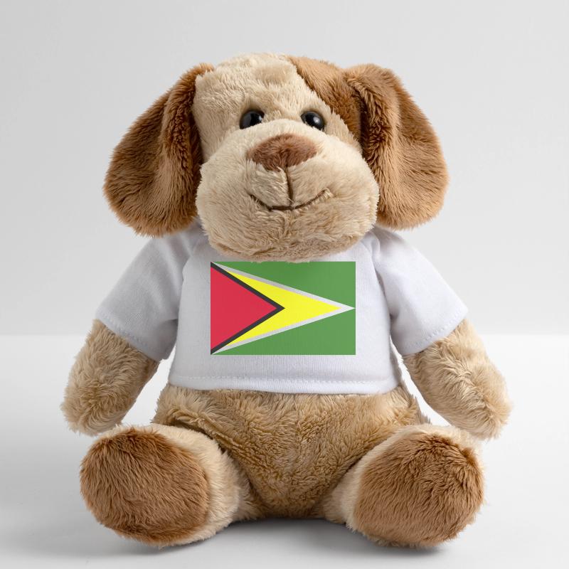 Drapeau du Guyana Chien en peluche Helge MiniFeet®