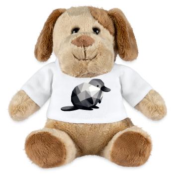 Schnabeltier - MiniFeet® Hund Helge - Weiß - Vorne