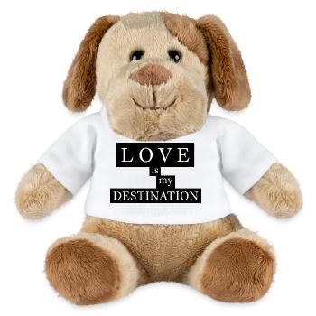 Love Is My Destination - MiniFeet® Dog Helge - white - Front