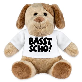 Basst Scho - MiniFeet® Hund Helge - Weiß - Vorne