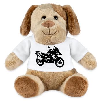 R1250 GS_einfarbig - MiniFeet® Hund Helge - Weiß - Vorne