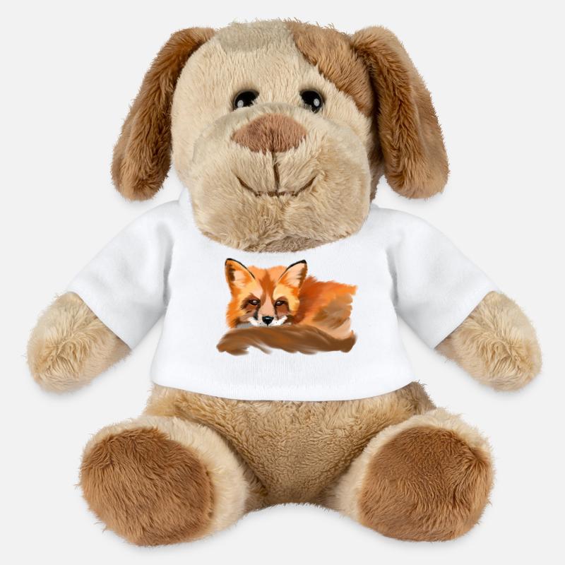 Fuchs - MiniFeet® Hund Helge - Weiß