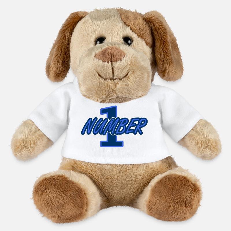 NUMMER 1 - MiniFeet® Hund Helge - Weiß