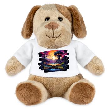 Light of Imagination - MiniFeet® Dog Helge - white - Front