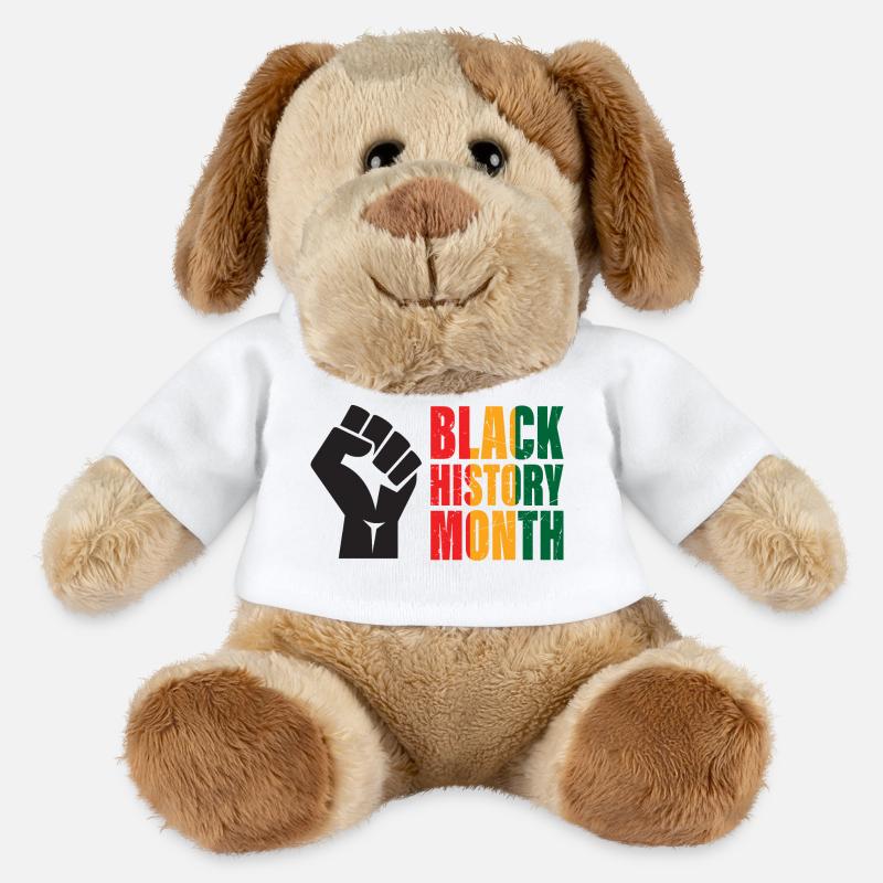 Black History Month - MiniFeet® Hund Helge - Weiß
