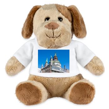 Notre Dame de Bon Secours Chapel, Montréal, Québec - MiniFeet® Hund Helge - Weiß - Vorne