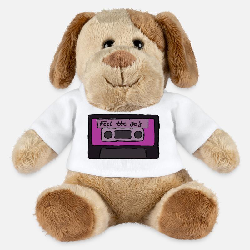 Feel the 90s - MiniFeet® Hund Helge - Weiß