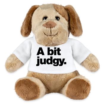 A bit judgy - MiniFeet® Dog Helge - white - Front