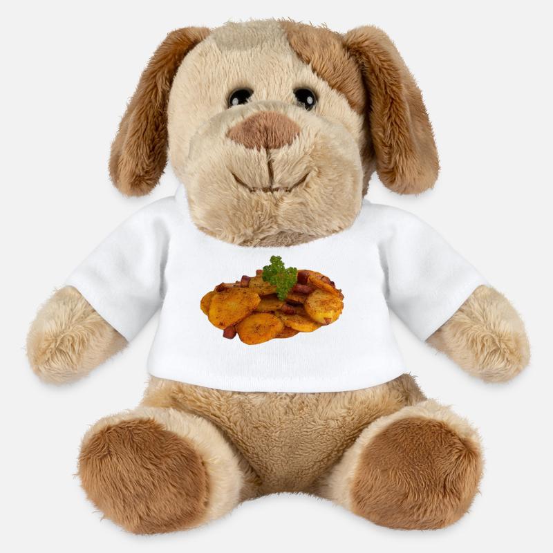 Knusprige Braties - MiniFeet® Hund Helge - Weiß