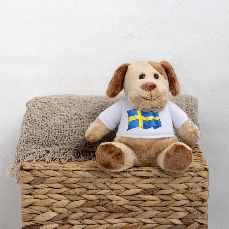 Drapeau de la Suède Chien en peluche Helge MiniFeet®